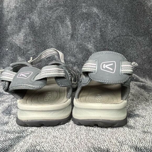🖤 Keen Womens Sandals Anatomic Footbed Pink/Gray sz 11 Strappy Adjustable - Picture 5 of 8